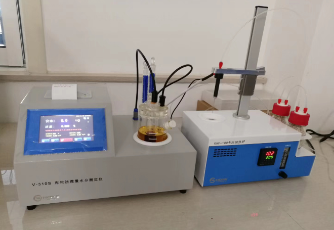 山東蘭源新材料購買我公司卡氏加熱爐水分測定儀檢測MS膠中的水分 山東蘭源新材料購買我公司卡氏加熱爐水分測定儀檢測MS膠中的水分