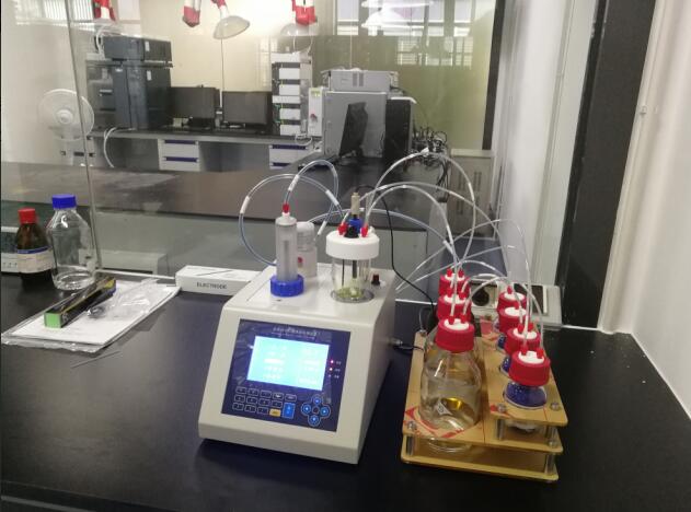 珠海貝海生物購買我公司S-300卡爾費休檢測凍干粉中的水分 珠海貝海生物購買我公司S-300卡爾費休檢測凍干粉中的水分